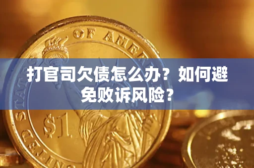 北京打官司欠债怎么办？如何避免败诉风险？