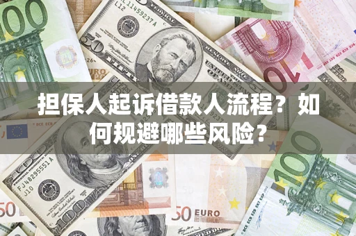 北京担保人起诉借款人流程？如何规避哪些风险？